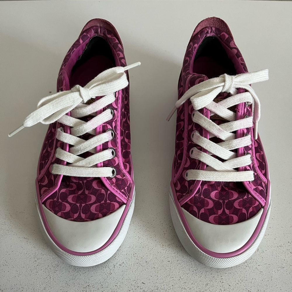 Coach Pink Sneakers